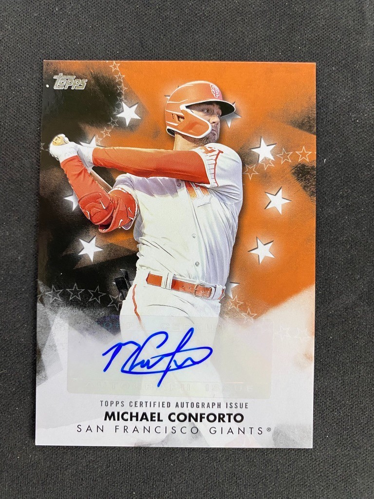 2024 Topps Series 1 Baseball Stars Michael Conforto #BSA-MCO Auto