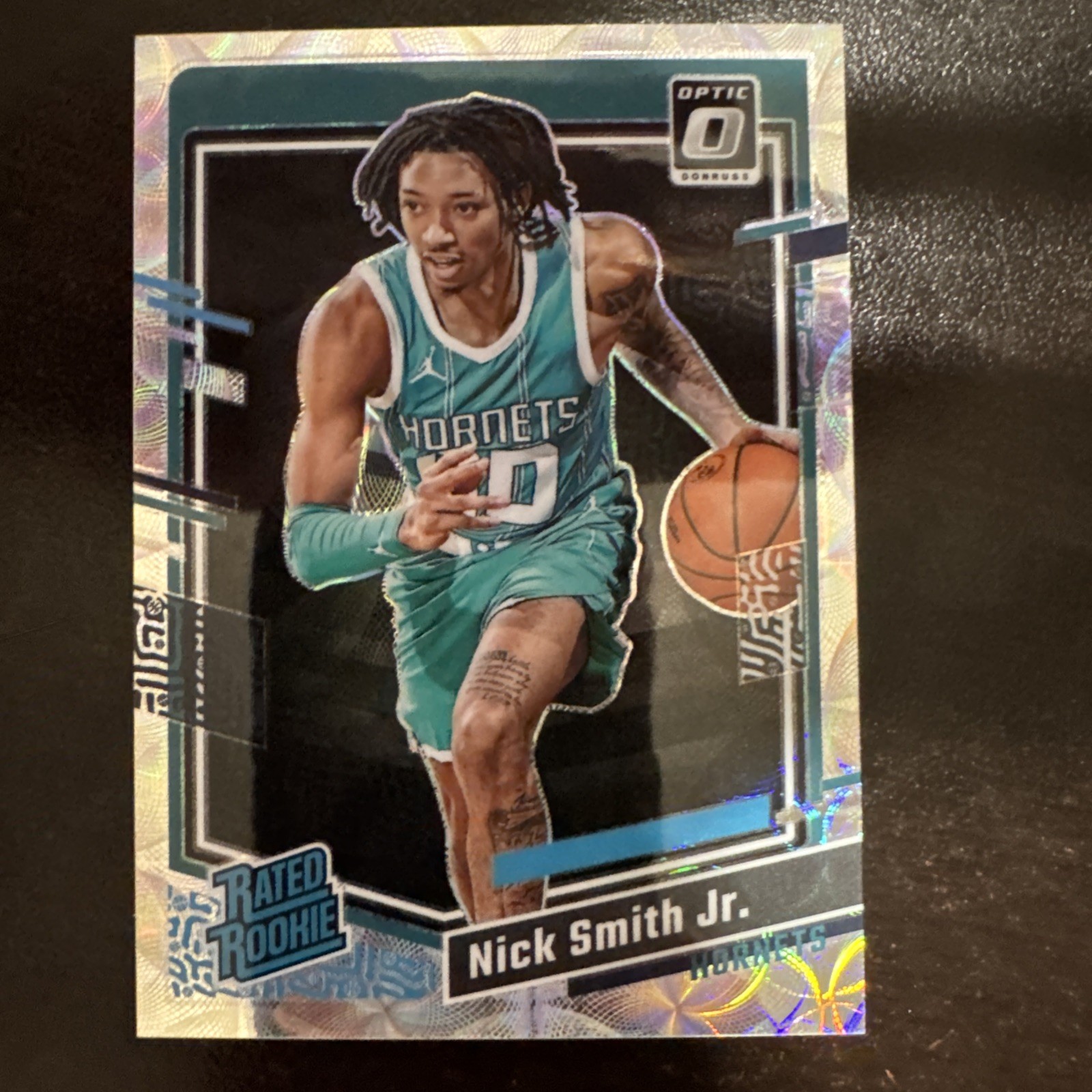 2023-24 Donruss Optic Nick Smith Jr Rookie RC #224 Premium Scope /249