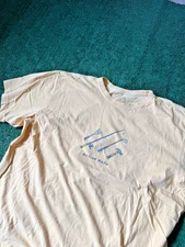 Life is Good T Shirt Mens XL Yellow Outdoor Action Hero Graphic Tee Cool