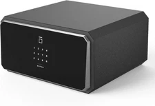 BOFON W-Series Security Box with Key, Safe Box,1.45 Cubic Fingerprint Password