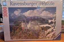 Ravensburger 3000-Piece Interlocking Jigsaw Puzzle Neuschwanstein Castle Winter