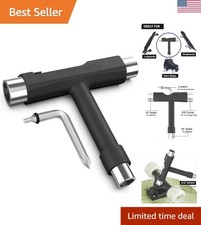 Professional Skate Tools, All-in-One Multi-Function Portable Skateboard T Too...