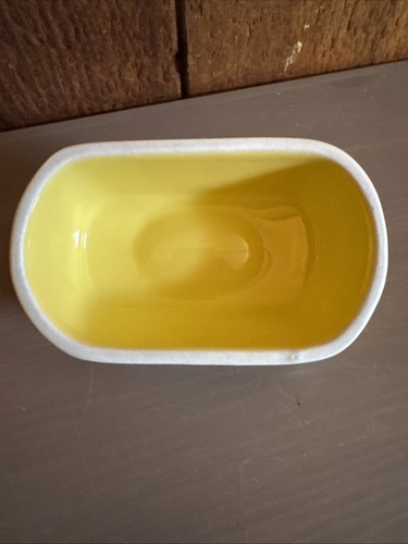 Chantal Mini 1/2 Stick bedeckt Butterdose ~ gelb ~ Keramik ~ spülmaschinenfest ~ EU - Bild 9 von 9
