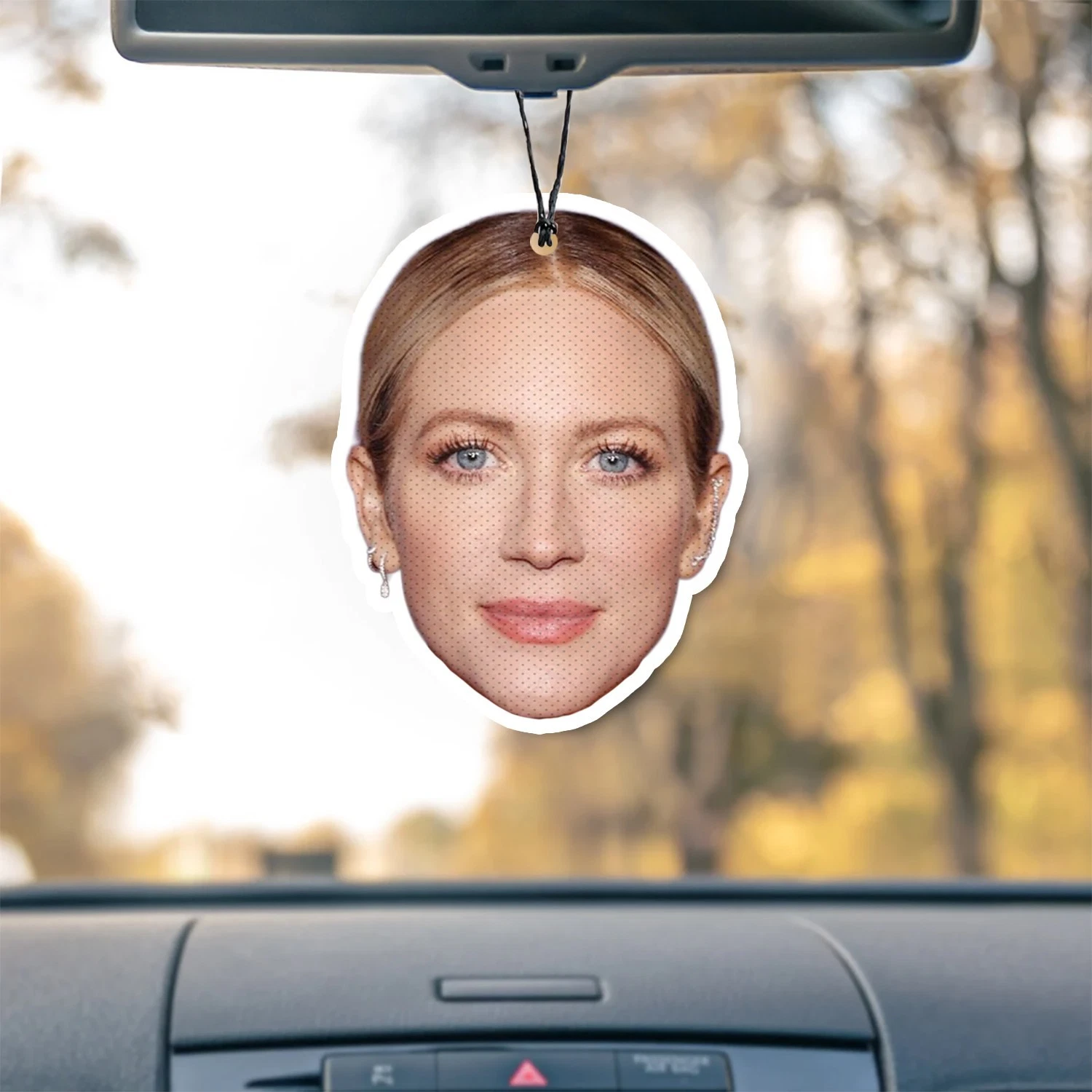 Brittany Snow Unscented Hanging Car Air Freshener Freshie