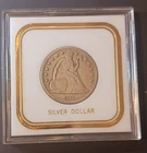 1862 Seated Liberty Silver American Dollar $1!!! Very RARE!!!