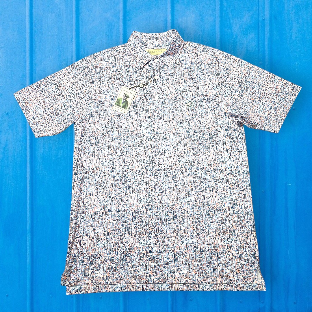 NWT Muirfield Village Golf Club Donald Ross Polo Shirt Mens Small