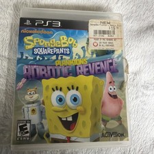 SpongeBob SquarePants Plankton's Robotic Revenge PS3 PlayStation 3