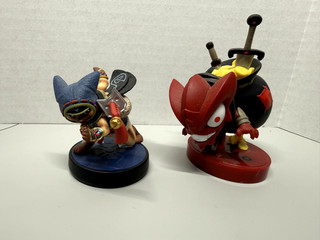 Nintendo Amiibo Lot Diablo 3 Loot Goblin and Monster Hunter Palico