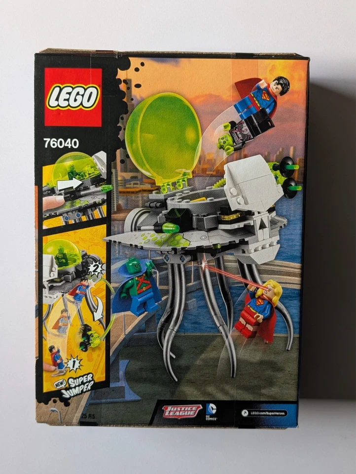 NEW & SEALED LEGO DC Comics Super Heroes: Brainiac Attack (76040) - Image 2 of 4