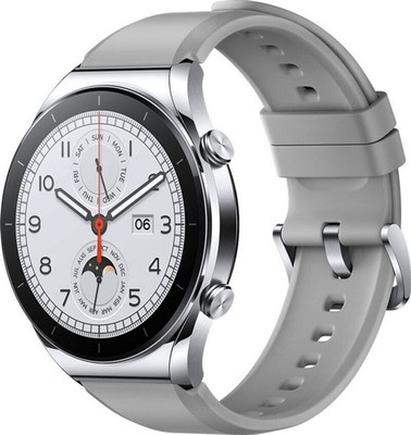 Xiaomi Watch S1 Smartwatch 40mm Edelstahl Bluetooth GPS Silber 1,43''AMOLED 