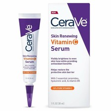 2X CeraVe Skin Renewing Vitamin C Serum 30ml 10% Pure Vitamin C New Sealed