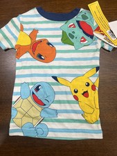 Kids Pokemon Pajama Shirt 4 NWT