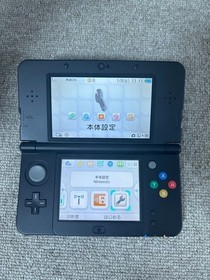 New 3DS black  Nintendo Console region Japanese B156