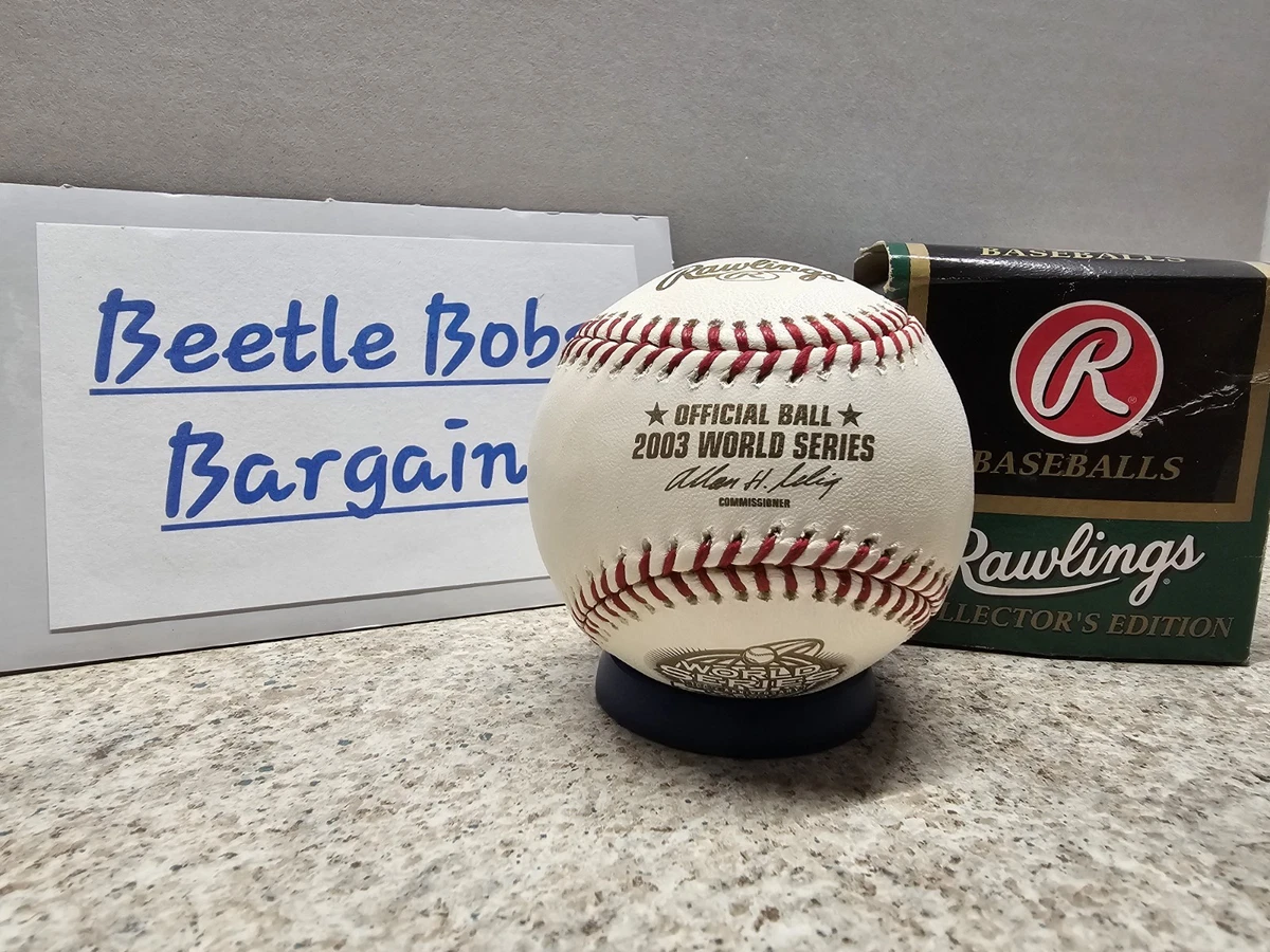 Baseball Florida Marlins Vintage - Ballon Coudre Main Avec Gant Cuir