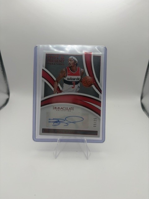 IMMACULATE Bradley Beal AUTO 09/25 MINT! 2021-22