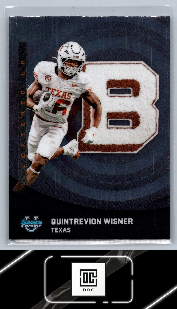 2025 Bowman University Chrome #LU-21 Quintrevion Wisner Lettered
