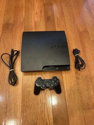 Sony PlayStation 3 PS3 Slim 160GB CECH3001A, Controller Tested And Work