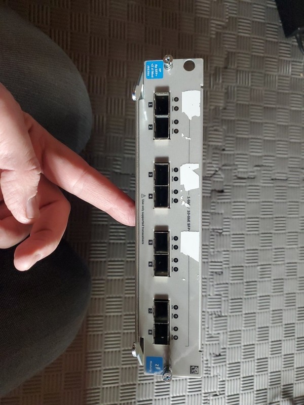 HP J9538A 8-Port 10GbE SFP+ v2 zl Module for 5400zl 8200zl Switch #2
