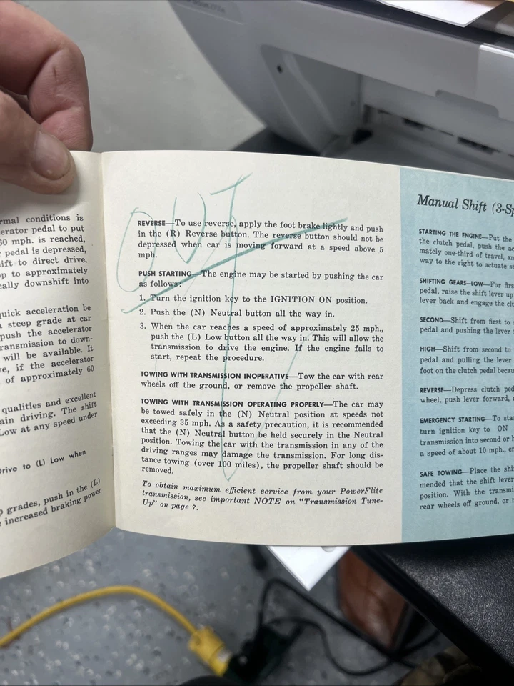 Manual del propietario De Soto 1960 revisado y corregido para 1961 Foto 4 de 4