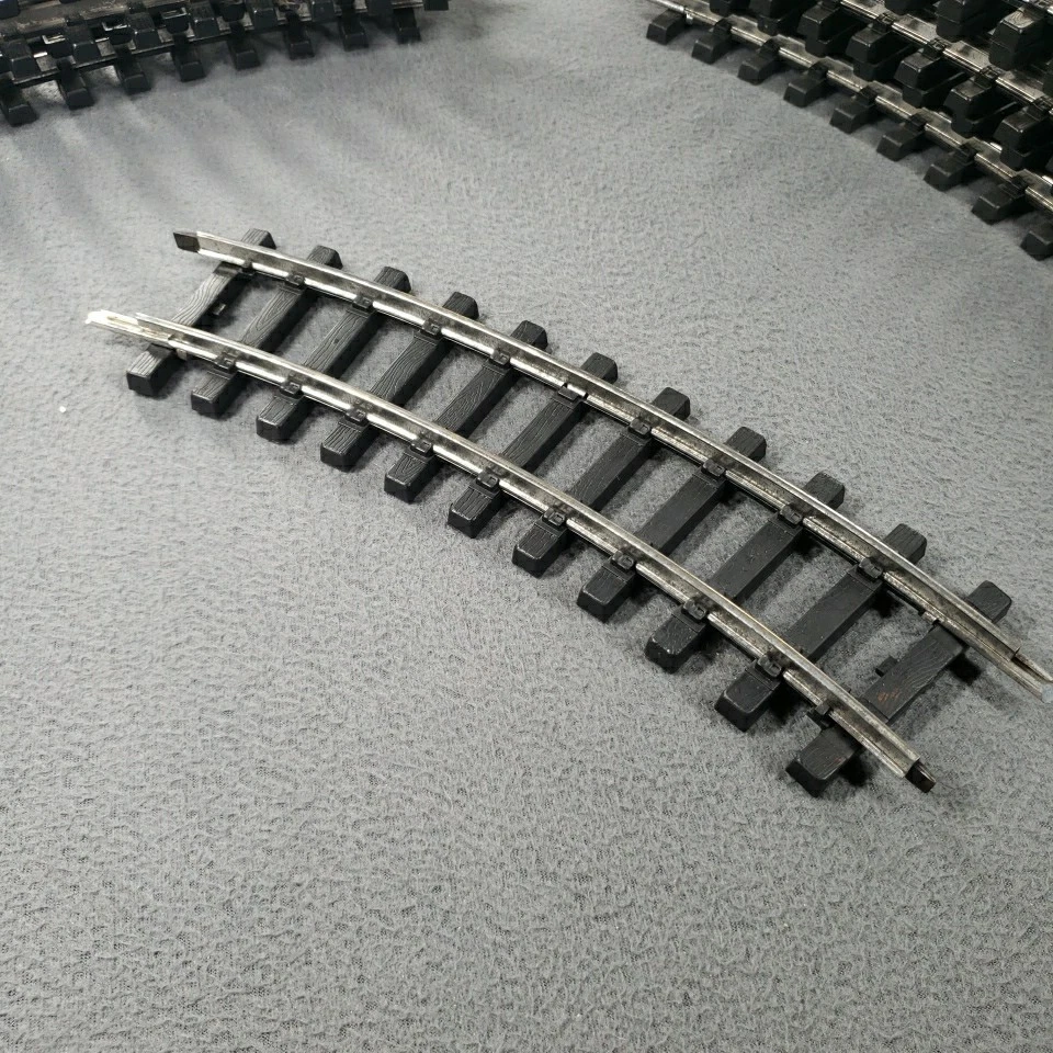 Lot of Bachmann G Scale Steel Model Train Curved Track 10 Pieces Bundle - Image 2 of 4