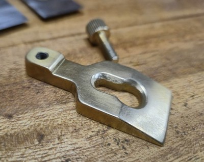 Stanley No 95 Edge Trim Hobel - Ersatz Hebelkappe Messing