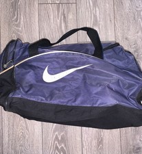 Nike Blue And Navy Duffle Bag. Good Condition