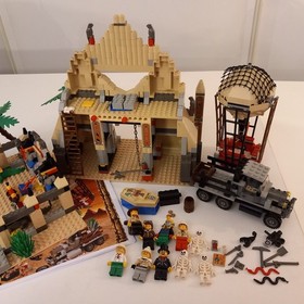 LEGO 5988 ADVENTURERS TEMPLE ANUBIS FORBIDDEN RUINS EGYPT PHARAOH SPHINX INDIANA