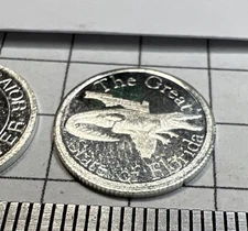 Silver Naples  1 gram  Silver Round  Gator - .999 -  Free S&H   Lot GGator