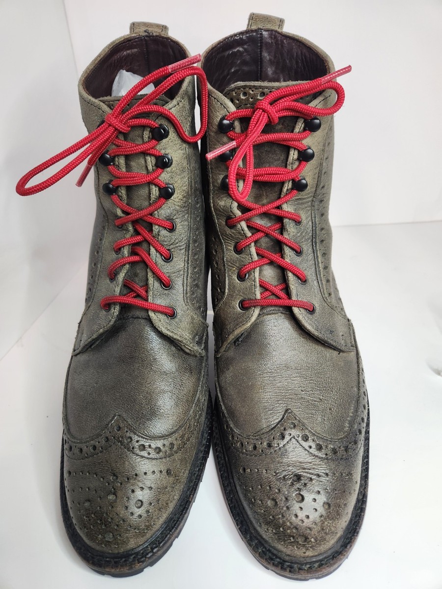 Allen Edmonds Long Branch Wingtip -Mens US 13- Distressed 