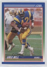 1990 Score Greg Bell #89 te2