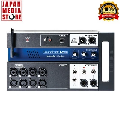 Soundcraft Ui12 Digital Mixer 12-Channel Remote-Controlled Mixing Console NEW - Image 1 of 4