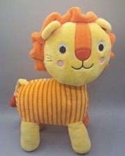 Lion Plush Rattle Baby Toy Kelly Toys Yellow Orange Stuffed Play Toy