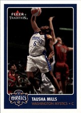2001 Fleer Tradition WNBA #8 Tausha Mills