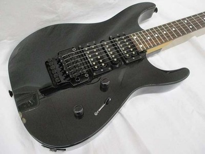 [Grover Jackson] DK.A-47 Black Made in Japan ST Typ Solid Body E-Gitarre