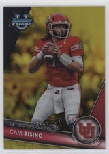 2023 Bowman U Chrome Yellow Refractor 22/75 Cameron Rising Cam Rising #198 i5f