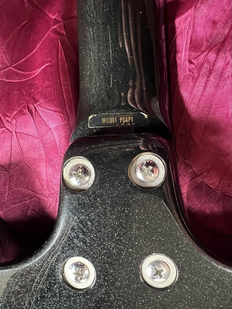 Electric Guitar Silvertone PSAP1 Paul Stanley Signature Black