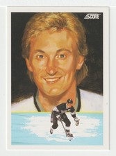 Wayne Gretzky - LA Kings (NHL Hockey Card) 1991-92 Score American # 346 - Mint