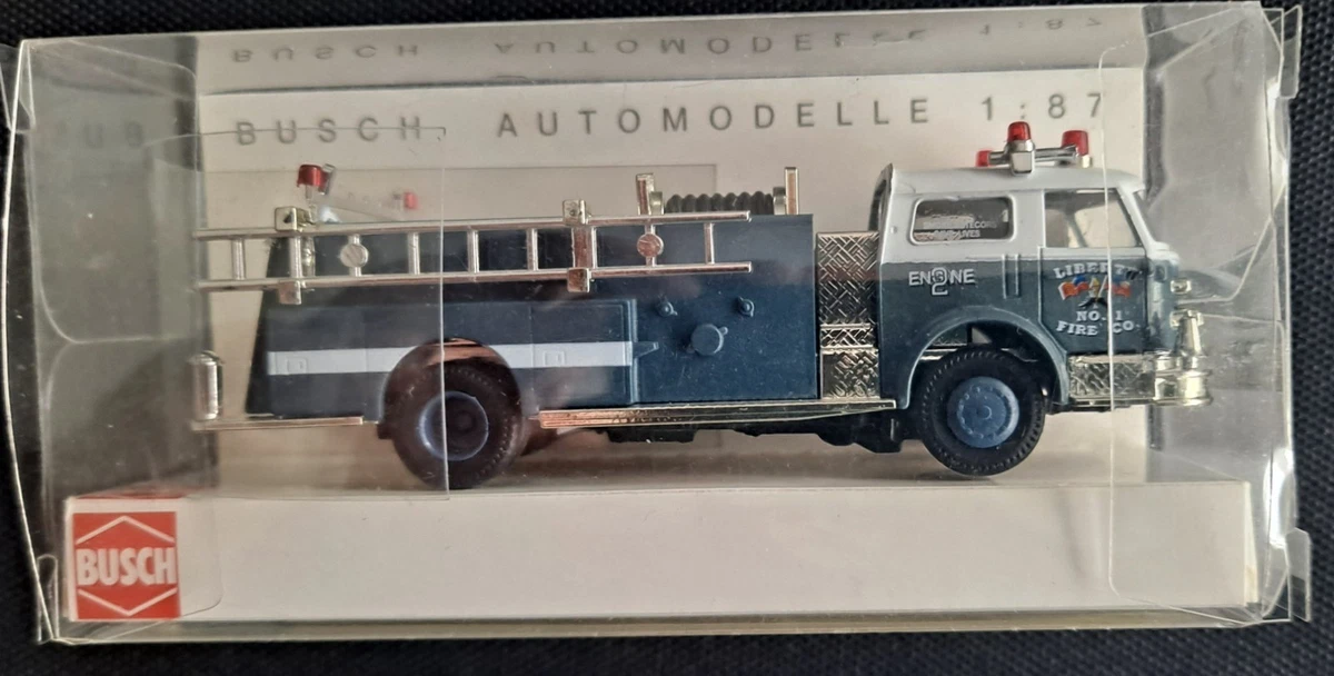 Busch 1:87 Scale Diecast Fire Vehicles for sale | eBay