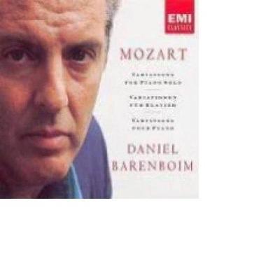 Mozart: Variations for Piano Solo Daniel Barenboim  EMI 3CD-BOX Neu