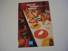 advertising Pubblicità 1970 GELATI MOTTA MOTTARELLO