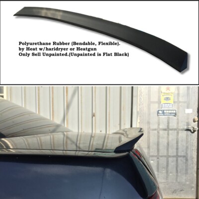 SQRvx 284N Type Rear Duckbill Trunk Spoiler Wing Fits 2019~2023 Audi A6 C8 Sedan