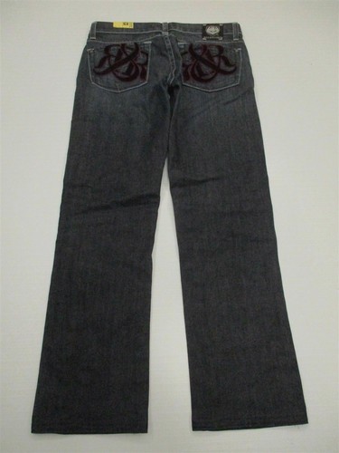 Pantalones de mezclilla para mujer ROCK & REPUBLIC talla 24 algodón lavado oscuro rectos #WA4322 - Imagen 6 de 6