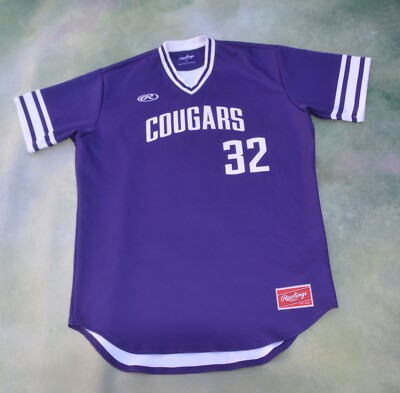 Rawlings Rancho Cucamonga Cougars 25th Anniversary Men's Jersey #32 Size L.