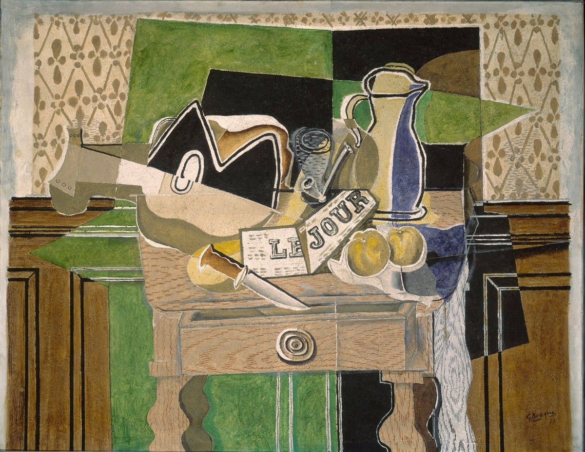 Still Life le Jour : Georges Braque : 1929 : Archival Quality Art