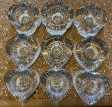kerzenhalter BUBBLE Glas Kristall Kunstglas 9x Vintage Shabby Space Polar ICE
