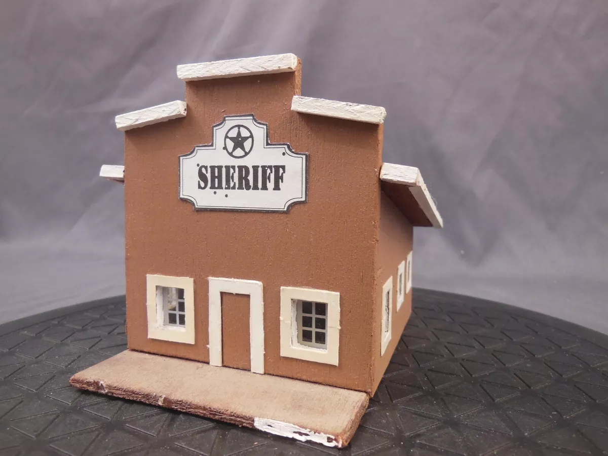 Ho scale wooden buildings sales