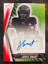 2022 Sage Hit Jared Smart Rookie RC Auto Autograph Red Parallel Card 