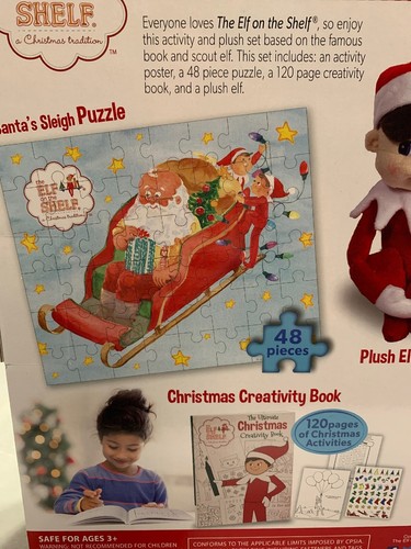 Juego de ACTIVIDADES DE NAVIDAD Y ELFOS DE FELPA The Elf on the Shelf - Nuevo en caja - Imagen 3 de 8