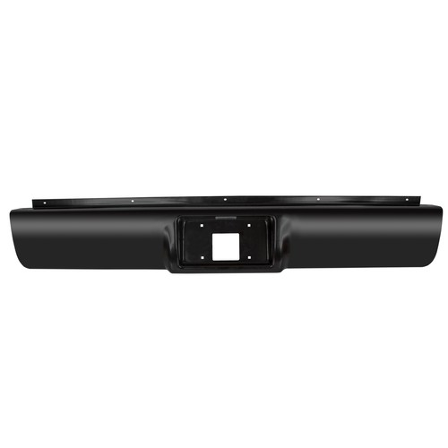 Steel Bumper Roll Pan Black For 88-98 Chevrolet Silverado Sierra C1500 2500 3500 - Picture 3 of 14