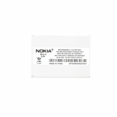 Original Nokia BLC-2 Akku für 1221 1260 1261 2260 3300 3360 3361 3390 860 mAh